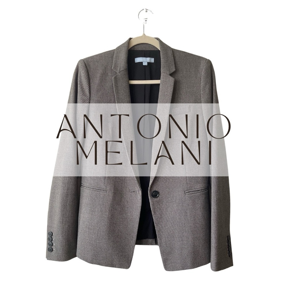 Sleek Antonio Melani Tailored Suit Jacket – Size 2, Office to Evening Ready